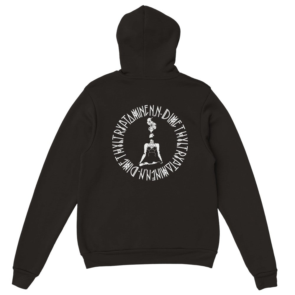 DMT Trip Hoodie | Psychonaut Trippy Wear | N,N Dimethyltryptamine Molecule