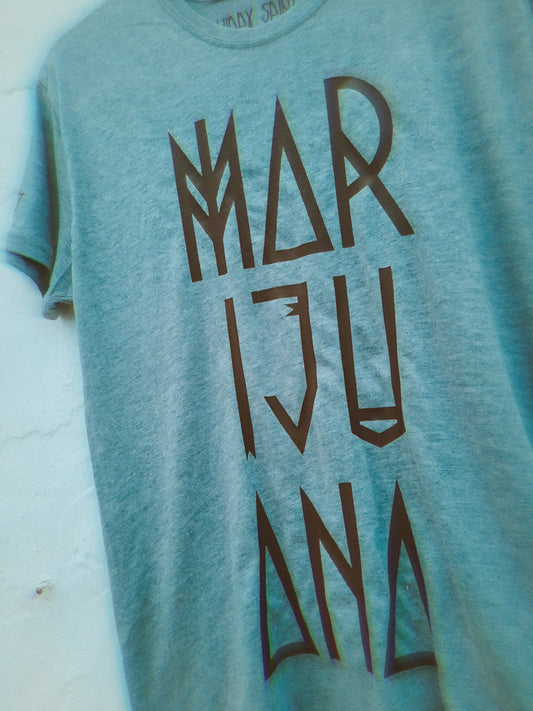 Marijuana Aztec T-shirt