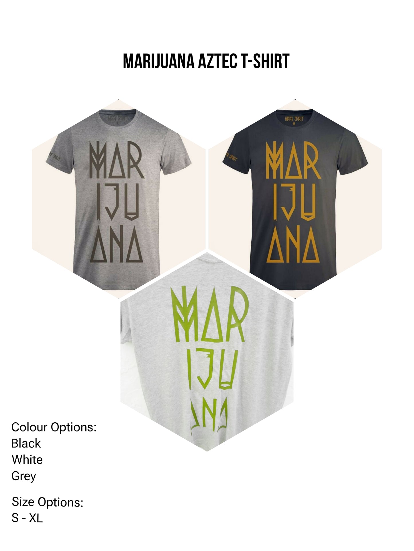 Marijuana Aztec T-shirt